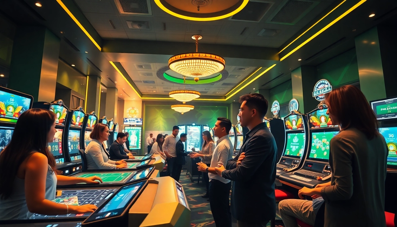 Experience the excitement of online gaming at tk88win.live with a vibrant casino atmosphere.