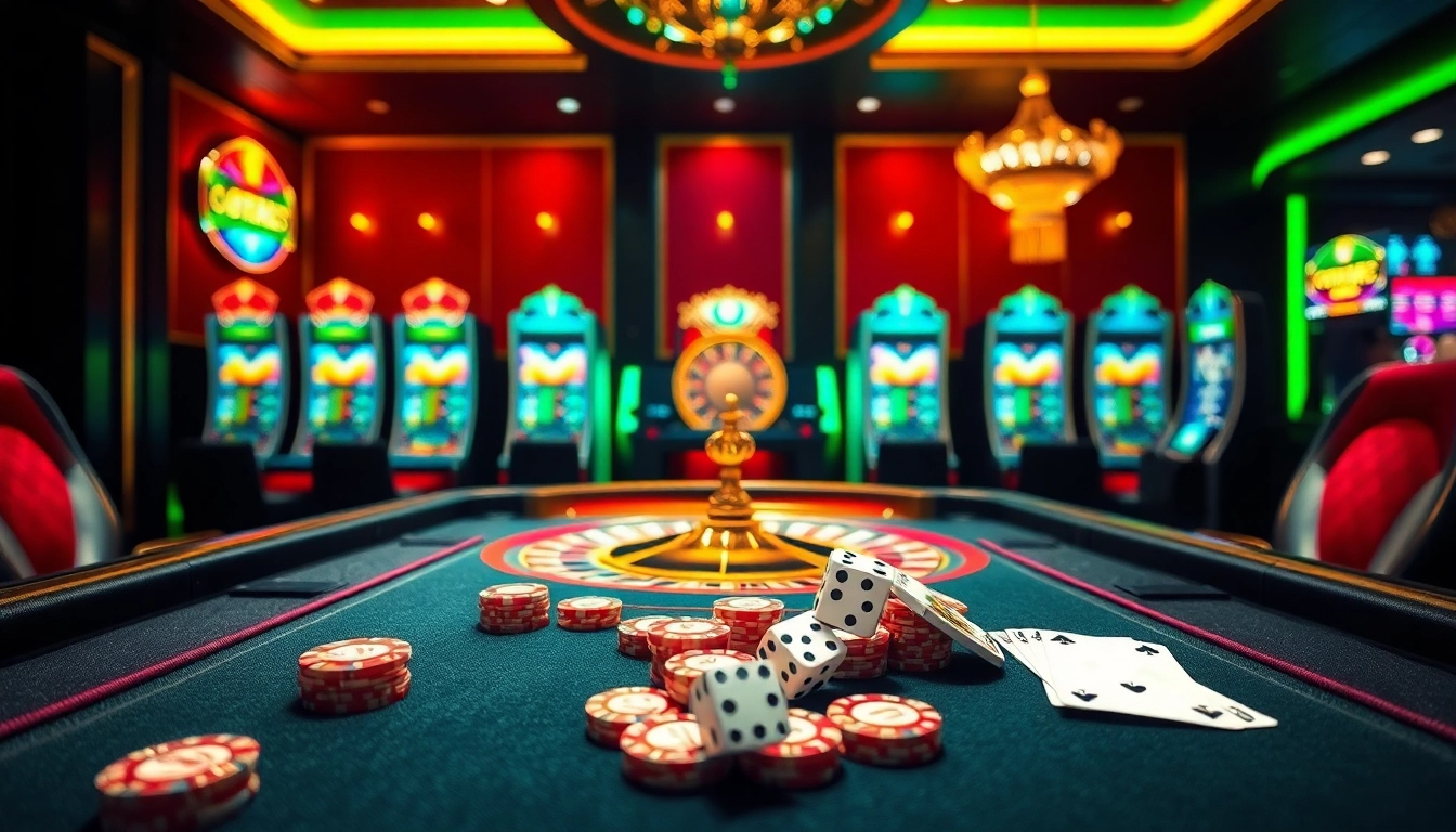 Experience the excitement of online betting at loto188.gb.net with engaging casino visuals.